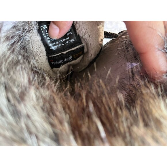 Clarks Collection Wintry Hi Waterproof Insulated fur Black Snow Boats size 8.6 - Picture 12 of 12